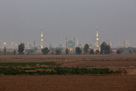 آلودگی شدید هوا در قم