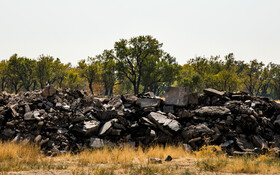 منطقه باغستان استان قزوین ـ «جامانده»
پسماندهای حاصل از تخریب آسفالت کهنه به منظور ترمیم آن به دلیل عدم مدیریت صحیح،  نخاله محسوب شده و به محل دفع نخاله انتقال داده می شود.

