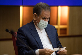  اسحاق جهانگیری، معاون اول رییس جمهور در مراسم تجلیل از پژوهشگران و فناوران برگزیده کشور