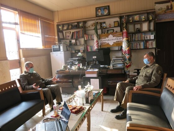 بازدید امیر سرتیپ دوم فهمیده از سازمان حفظ آثار و نشر ارزش‌های دفاع مقدس ارتش