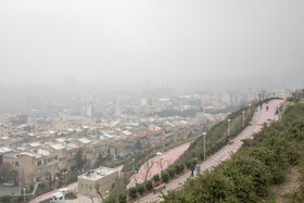 کیفیت هوا در ۱۱ نقطه تهران در وضعیت قرمز است