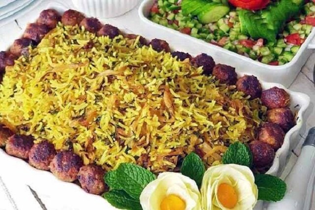 تزیین و طرز تهیه کلم پلو + نکات آشپزی