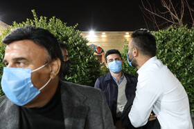 حنیف عمران زاده،مهدی امیرآبادی و پرویز مظلومی در دومین مراسم جایزه ناصر حجازی