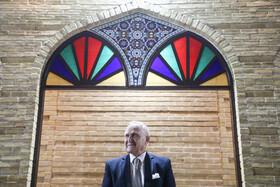 حسین کلانی در دومین مراسم جایزه ناصر حجازی