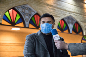 پرویزمظلومی در دومین مراسم جایزه ناصر حجازی