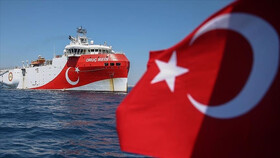 فعالیت کشتی اکتشافی ترکیه در مدیترانه شرقی تمدید شد