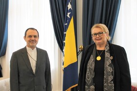 تاکید وزیر خارجه بوسنی و هرزگوین بر توسعه مناسبات تجاری با ایران 