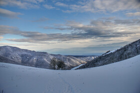 زمستان در شمالی‌ترین «موزه طبیعی» ایران - ارتفاعات «ستوم» در شهرستان مرزی بندر آستارا