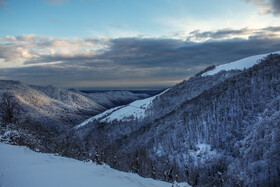 زمستان در شمالی‌ترین «موزه طبیعی» ایران - ارتفاعات «ستوم» در شهرستان مرزی بندر آستارا
