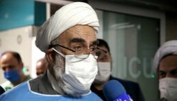 عیادت رییس دفتر رهبری از آیت‌الله مصباح یزدی 