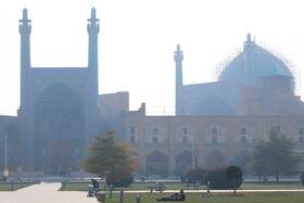 آلودگی هوای اصفهان در آلوده‌ترین روز سال