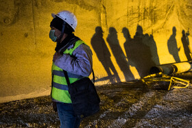 بازدید رئیس سازمان برنامه و بودجه و رئیس بنیاد مستضعفان از فاز دوم آزادراه تهران - شمال