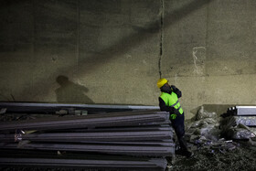 بازدید رئیس سازمان برنامه و بودجه و رئیس بنیاد مستضعفان از فاز دوم آزادراه تهران - شمال