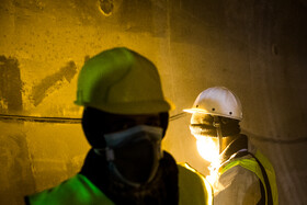 بازدید رئیس سازمان برنامه و بودجه و رئیس بنیاد مستضعفان از فاز دوم آزادراه تهران - شمال