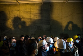 بازدید رئیس سازمان برنامه و بودجه و رئیس بنیاد مستضعفان از فاز دوم آزادراه تهران - شمال