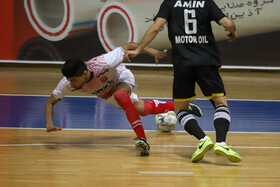 دیدار تیم‌های فوتسال گیتی پسند اصفهان و کراپ الوند قزوین