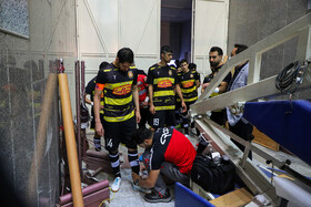 دیدار تیم‌های فوتسال گیتی پسند اصفهان و کراپ الوند قزوین