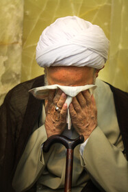 مراسم بزرگداشت آیت الله بهجت در مسجد اعظم قم - ۲۷ اردیبهشت ۱۳۹۰