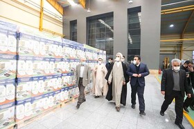 بازدید رییس سازمان بازرسی کل کشور از شهرک صنعتی و تصفیه‌خانه جدید آب استان قم