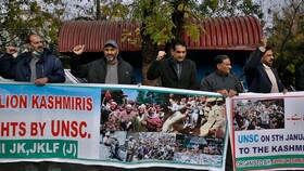 تجمع فعالان کشمیری در پاکستان با درخواست برگزاری رفراندوم