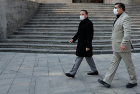 محمود واعظی، رییس دفتر رییس جمهور در حاشیه جلسه هیات دولت - ۱۷ دی