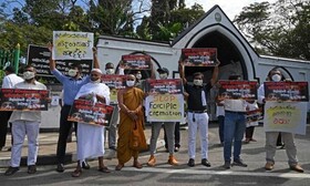درخواست‌های حقوقی برای ممانعت از سوزاندن اجساد مسلمانان سریلانکا