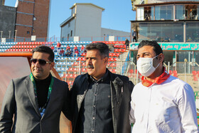 دیدار تیم‌های فوتبال نساجی مازندران و نفت آبادان