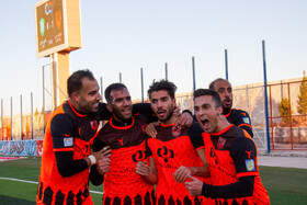 دیدار تیم‌های فوتبال مس رفسنجان و ماشین‌سازی تبریز