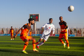 دیدار تیم‌های فوتبال مس رفسنجان و ماشین‌سازی تبریز