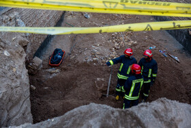 یک کشته در ریزش آوار - قم