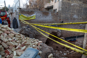 یک کشته در ریزش آوار - قم