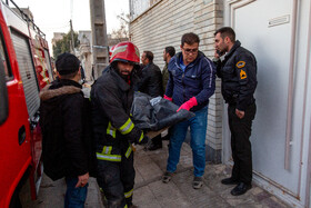 یک کشته در ریزش آوار - قم