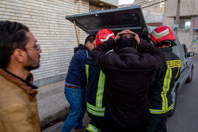 یک کشته در ریزش آوار - قم