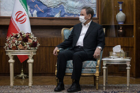 اسحاق جهانگیری، معاون اول رئیس جمهور در دیدار با وزیر تجارت عراق