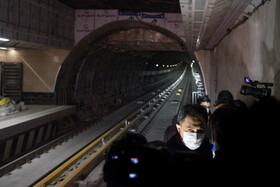 اشتغال بیش از ۸۰۰ کارگر و کارشناس در خط دو متروی کرج