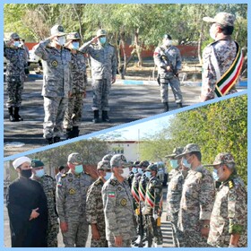 بازدید فرمانده کل ارتش از گروه پدافند هوایی چابهار