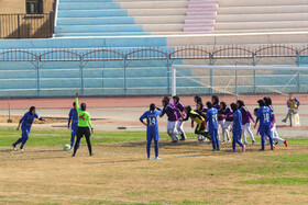 دیدار تیمهای فوتبال بانوان سارگل بوشهر و وچان کردستان