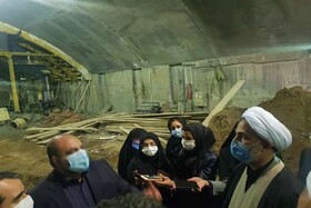 بازدید رئیس سازمان بازرسی کل کشور از پروژه‌های قطار شهری مشهد 