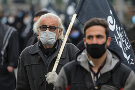 عزاداری روز شهادت حضرت زهرا (س) - میدان هفت تیر