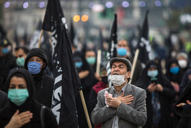 عزاداری روز شهادت حضرت زهرا (س) - میدان هفت تیر