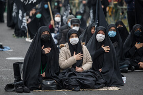 عزاداری روز شهادت حضرت زهرا (س) - میدان هفت تیر