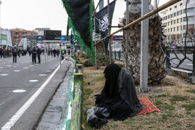 عزاداری روز شهادت حضرت زهرا (س) - میدان هفت تیر