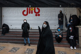 عزاداری روز شهادت حضرت زهرا (س) - میدان هفت تیر