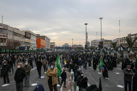 عزاداری روز شهادت حضرت زهرا (س) - میدان هفت تیر