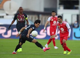 برتری یک گله پرسپولیس برابر فولاد در نیمه نخست