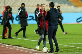 دیدار تیم‌های فوتبال پرسپولیس و فولاد