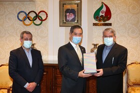 سفیر ژاپن در دیدار با صالحی امیری: آمادگی برگزاری المپیک را داریم/ تصمیم نهایی با IOC است