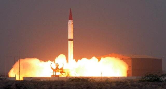 پاکستان با موفقیت یک موشک بالستیک آزمایش کرد