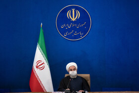  حسن روحانی،‌رییس جمهور در جلسه شورای عالی محیط زیست 