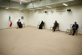 دیدار خانواده دانشمند شهید محسن فخری‌زاده با مقام معظم رهبری